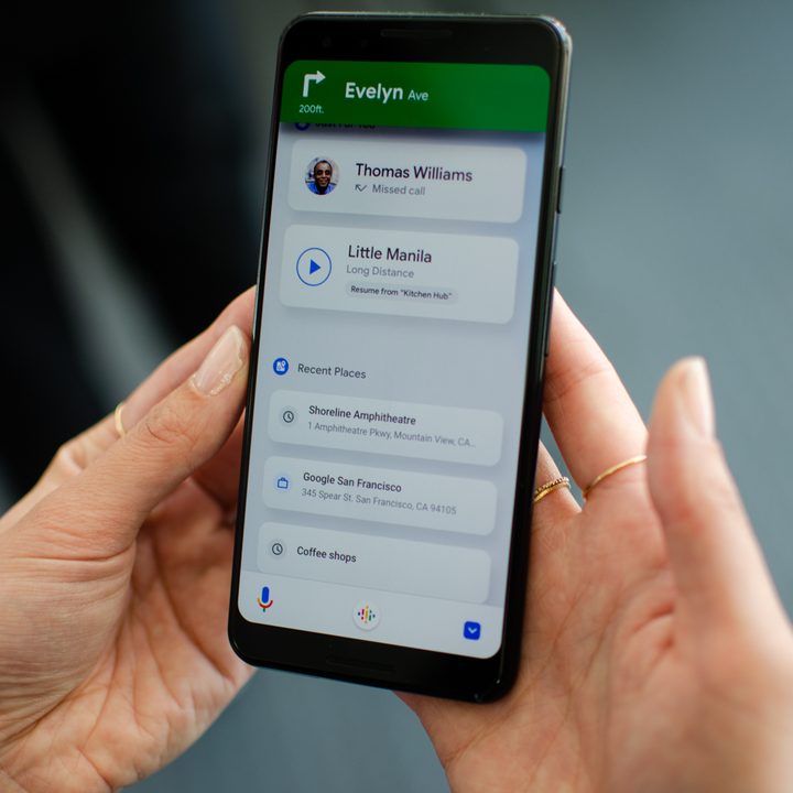 Google Assistant Driving Mode