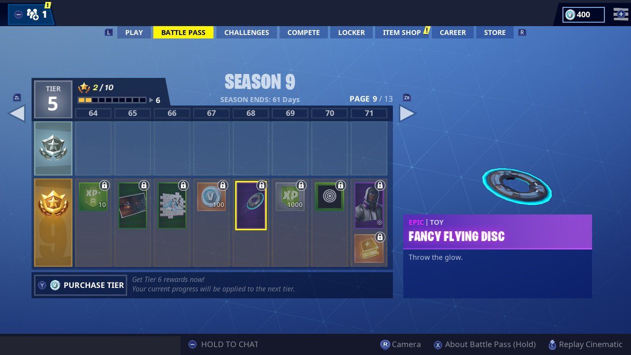 fortnite week 3 challenges fortnite flying disc toy