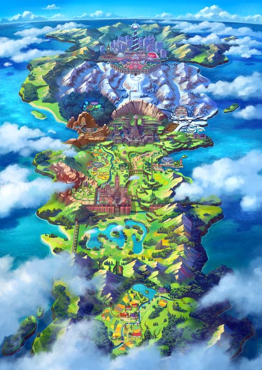 Pokemon Sword and Shield Galar