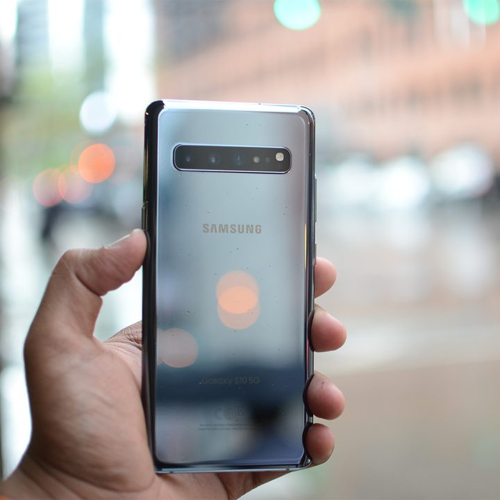 samsung galaxy s10 5g test on verizon network chicago 1