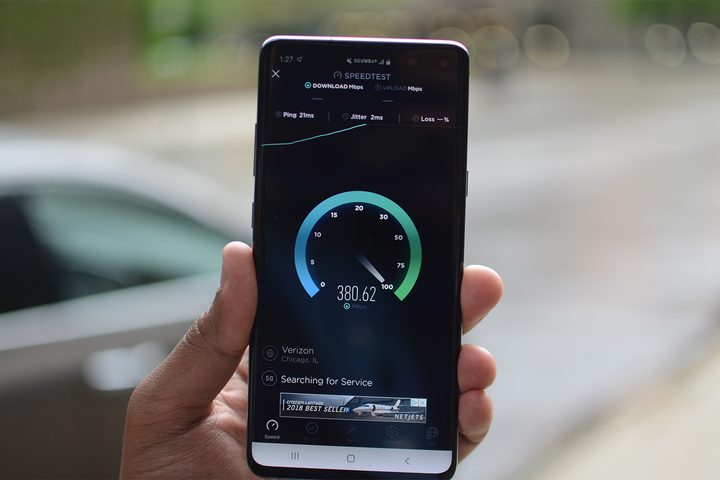 galaxy s10 5g speed test