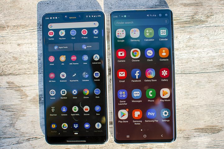 Galaxy S10 Plus vs. Pixel 3 XL