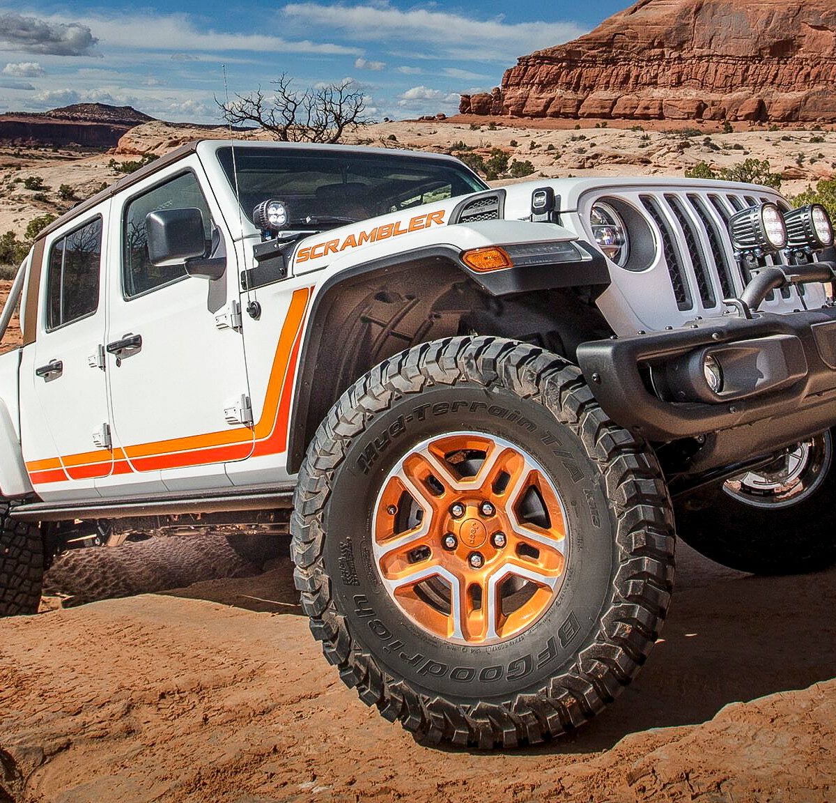 how tires are designed BFGoodrich | 2020 Jeep JT Scrambler concept