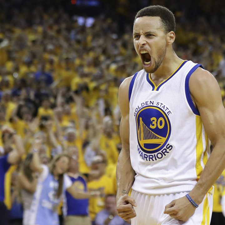 How to watch the NBA Finals online | Stephen Curry of the Golden State Warriors celebrates