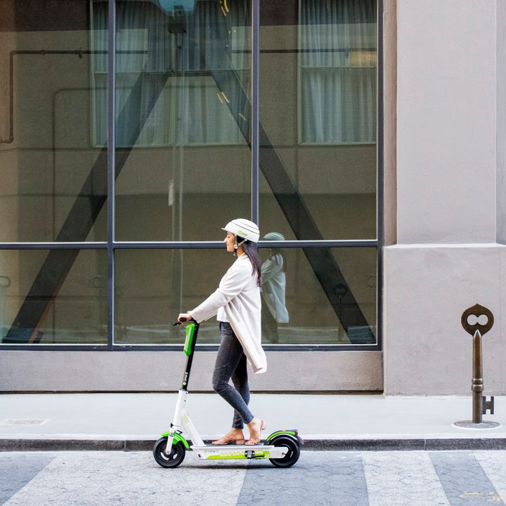 Lime escooters scooters