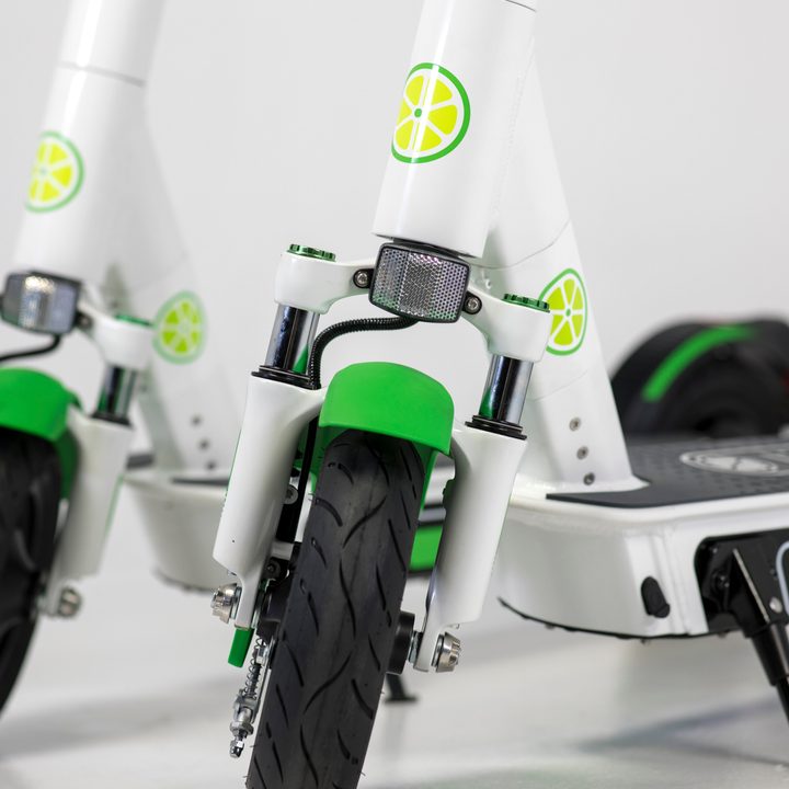 Lime escooters scooters