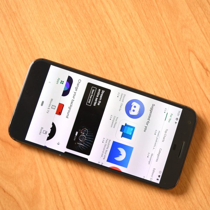 Google Play Store.