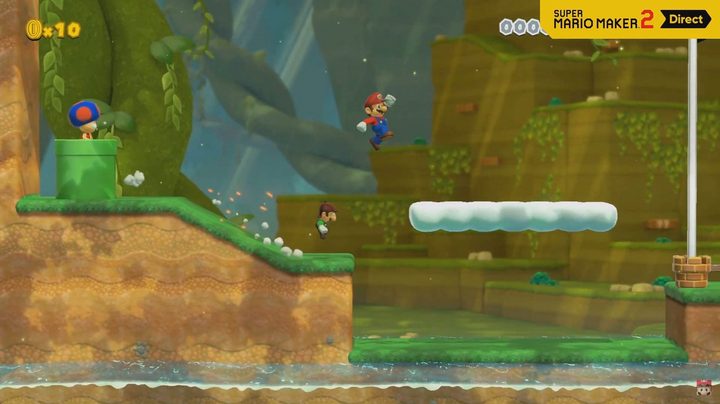 Super Mario Maker 2 Nintendo Direct multiplayer story mode course world online