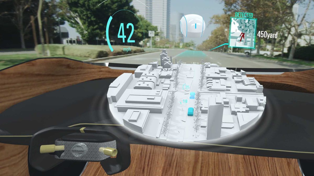 nissan invisible to visible interface