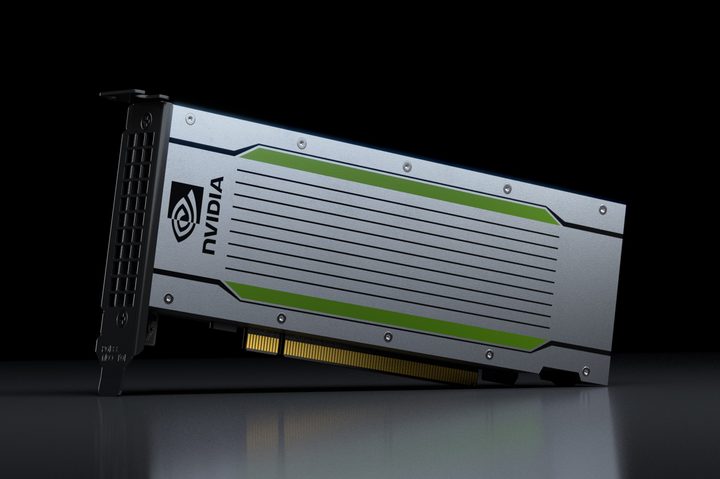 Stock photo of Nvidia T4 GPU