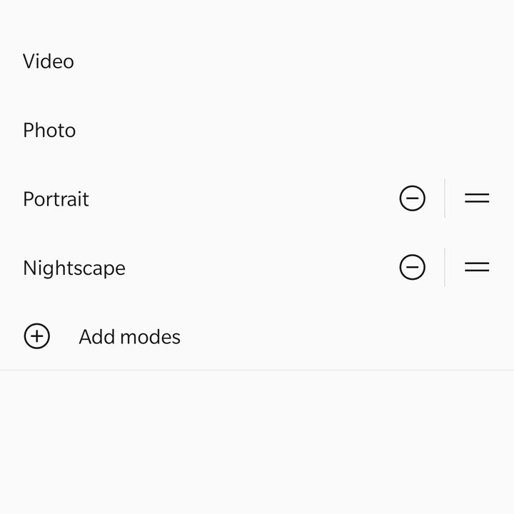 oneplus 7 pro key settings to change tips camera modes