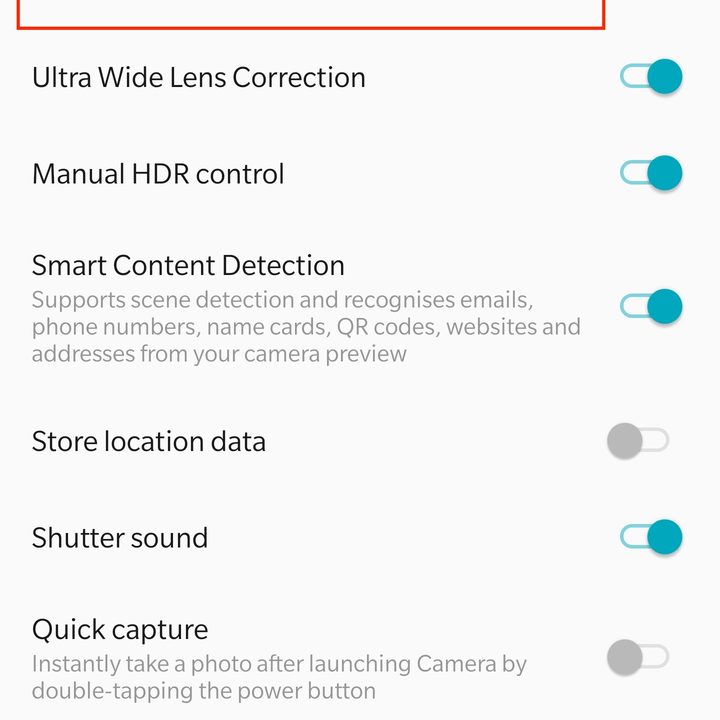 oneplus 7 pro key settings to change tips custom camera