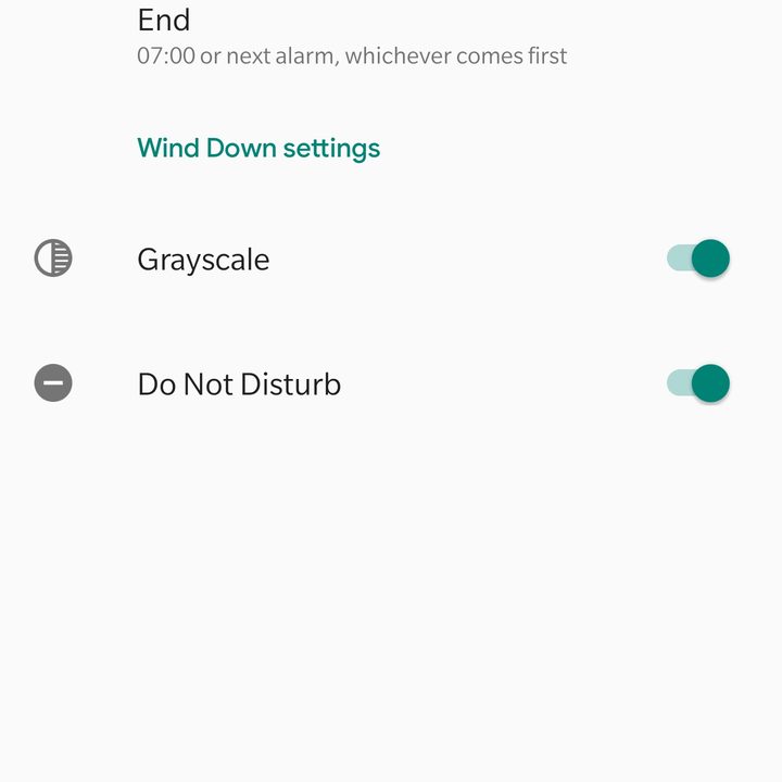 oneplus 7 pro key settings to change tips wind down screen
