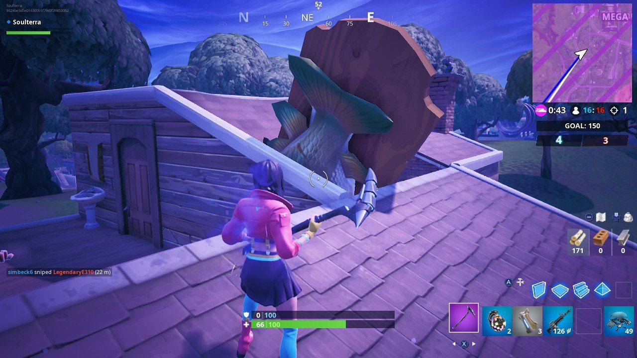 Fortnite week 2 challenges fortnite oversized phone