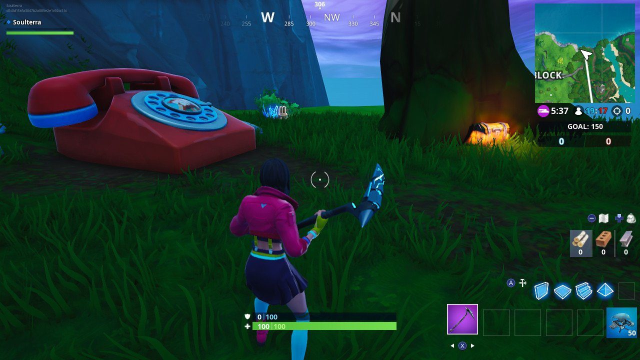 Fortnite week 2 challenges fortnite oversized phone