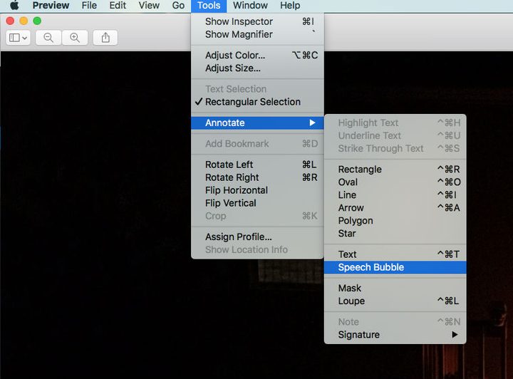 Preview Annotate Tools