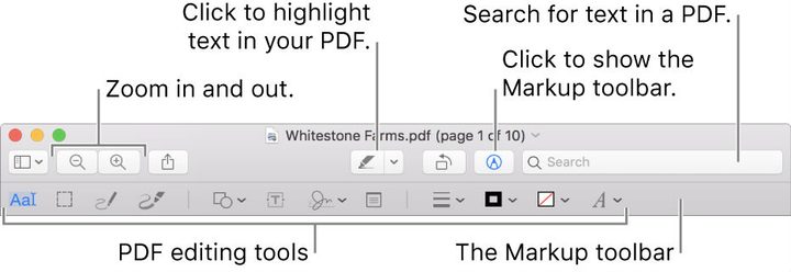 Preview PDF Editing