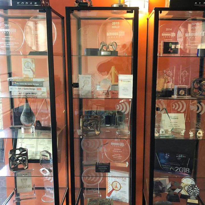 Schell Games studio awards case
