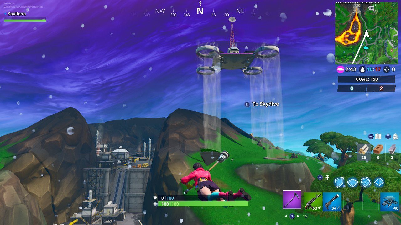 fortnite week 1 challenges fortnite sky platforms
