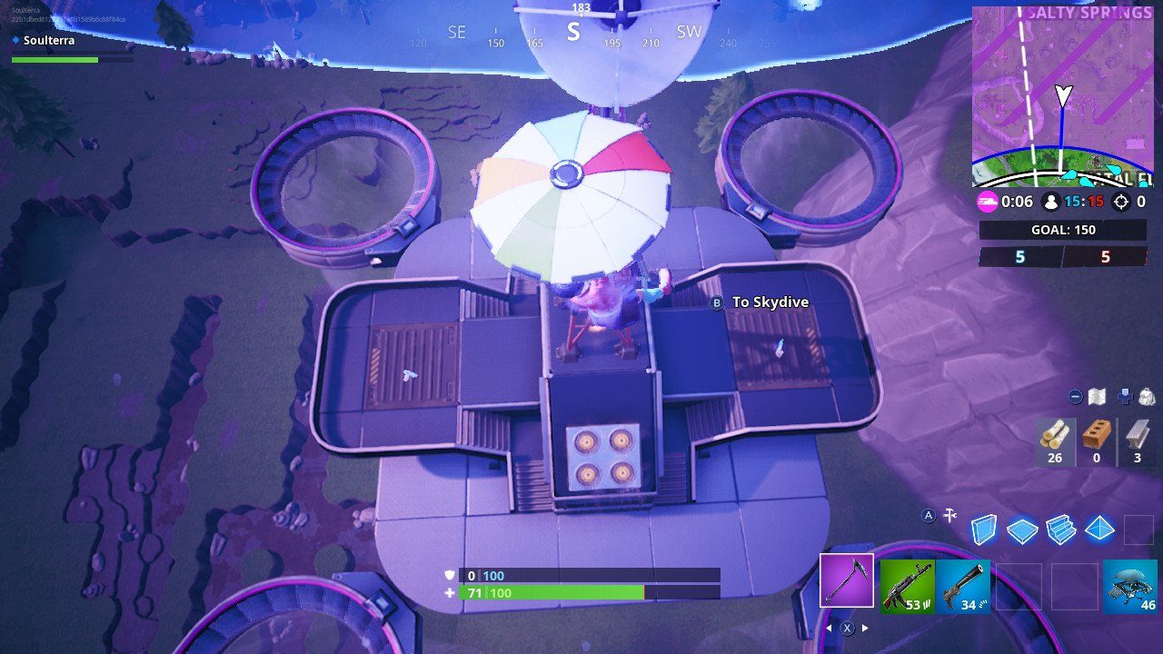 fortnite week 1 challenges fortnite sky platforms