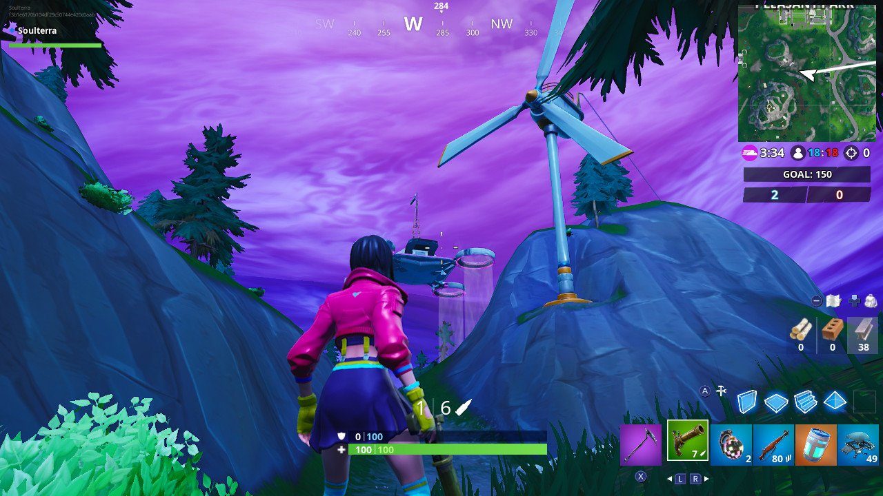 fortnite week 1 challenges fortnite sky platforms