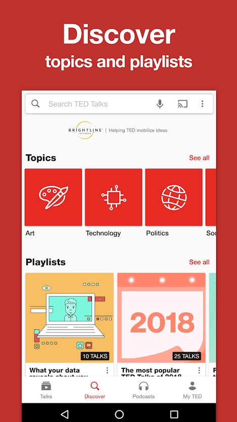 TED topics.