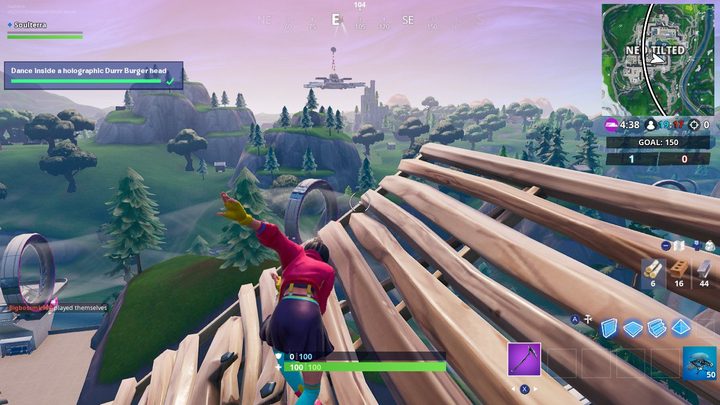 Fortnite week 4 challenges fortnite tomato head