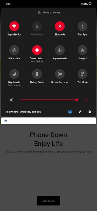 how to use oneplus zen mode using 1