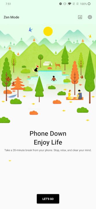 how to use oneplus zen mode using 2