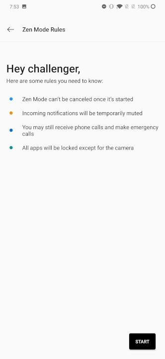 how to use oneplus zen mode using 3