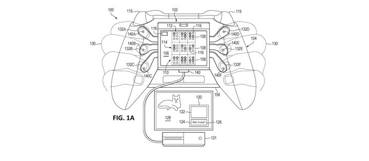 Xbox Microsoft Braille controller patent tech