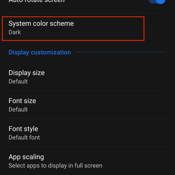 asus zenfone 6 key settings tips color scheme