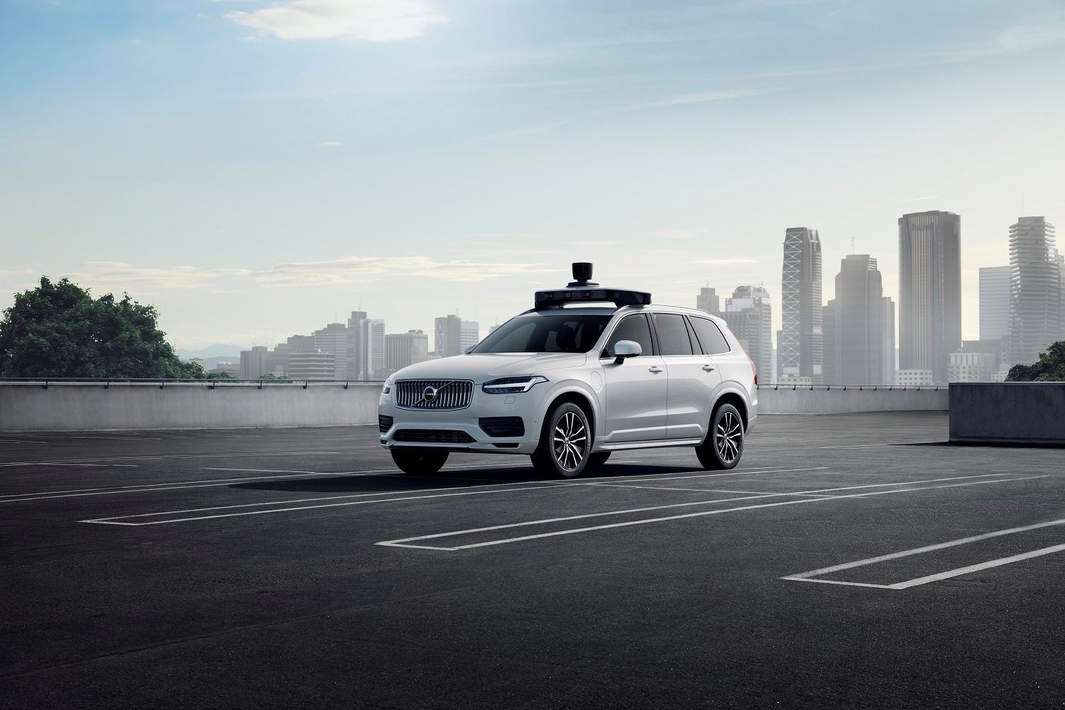 volvo uber unveil xc90 based self driving car prototype cars and present production vehicle ready for