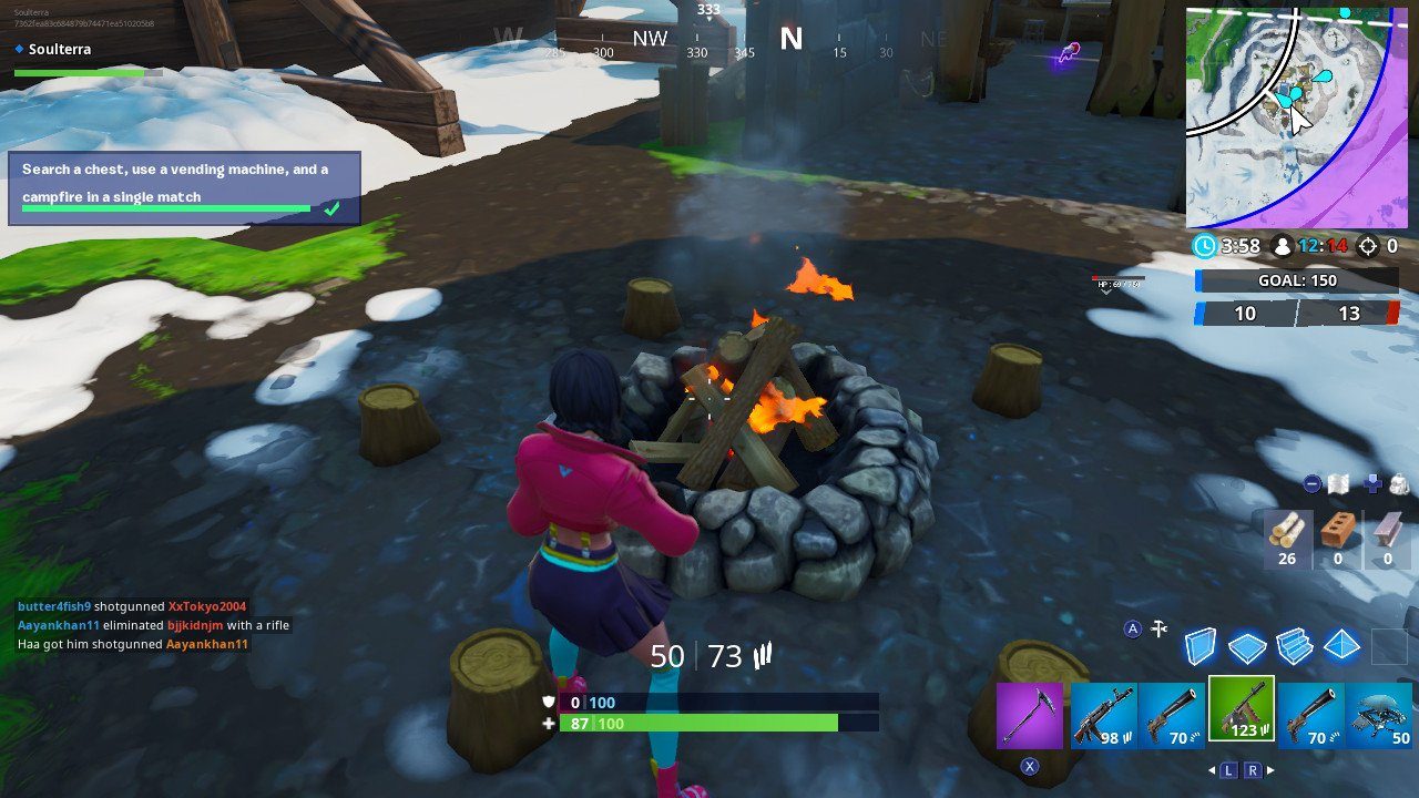 fortnite week 7 challenges