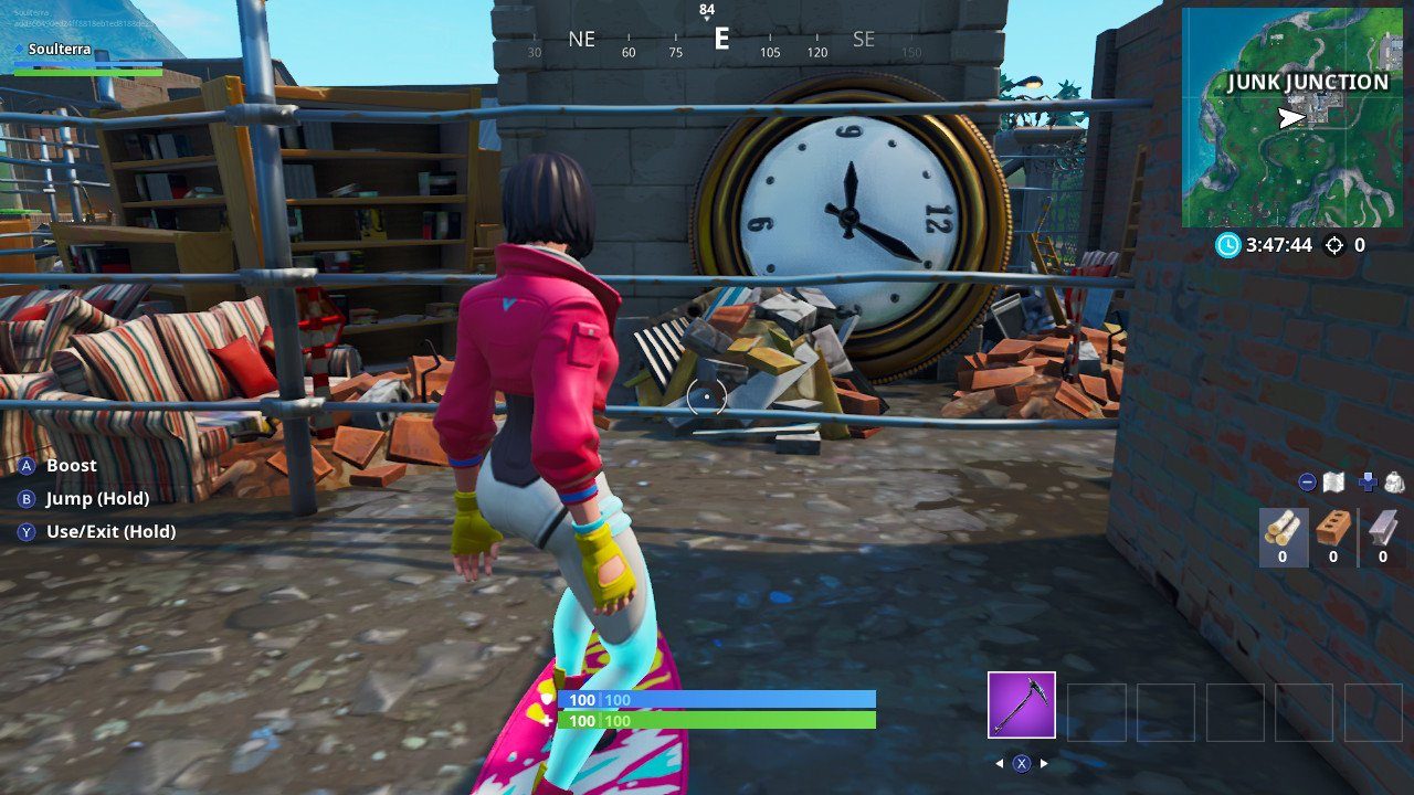 fortnite week 8 challenges fortnite clocks