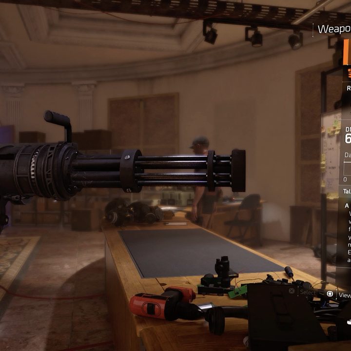 Division 2 Minigun