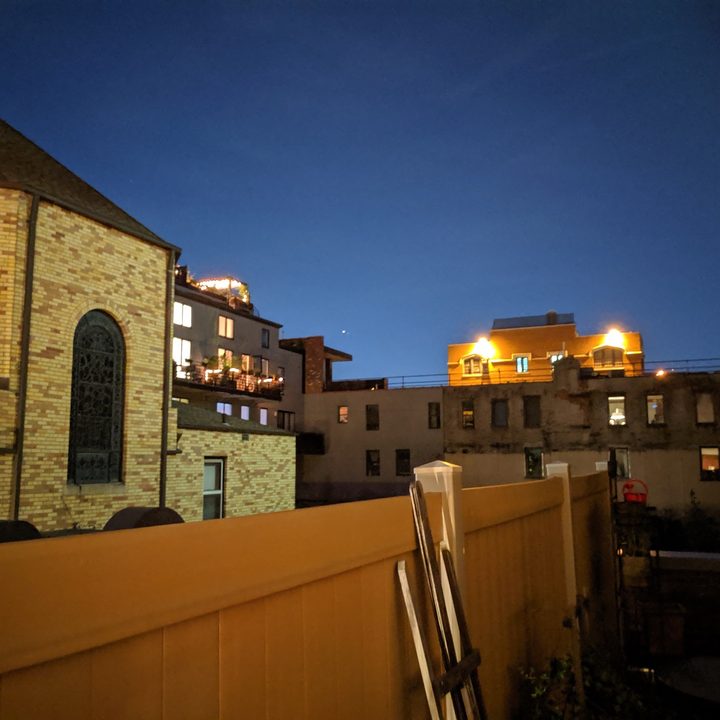 Pixel 3a XL with Night Sight