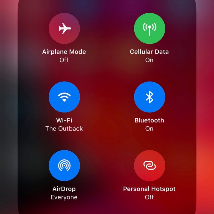 apple ios 13 wi fi bluetooth control center 2