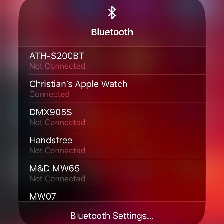 apple ios 13 wi fi bluetooth control center 4