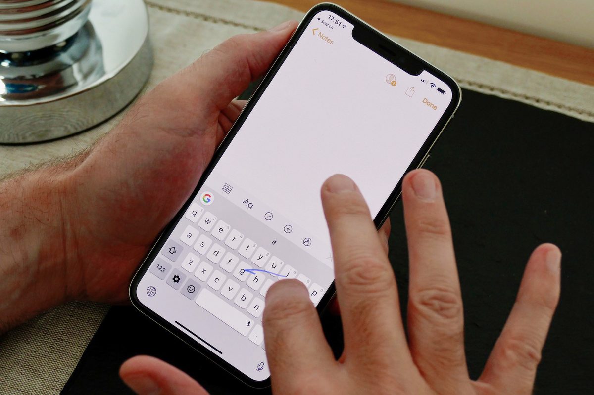 gboard swipe