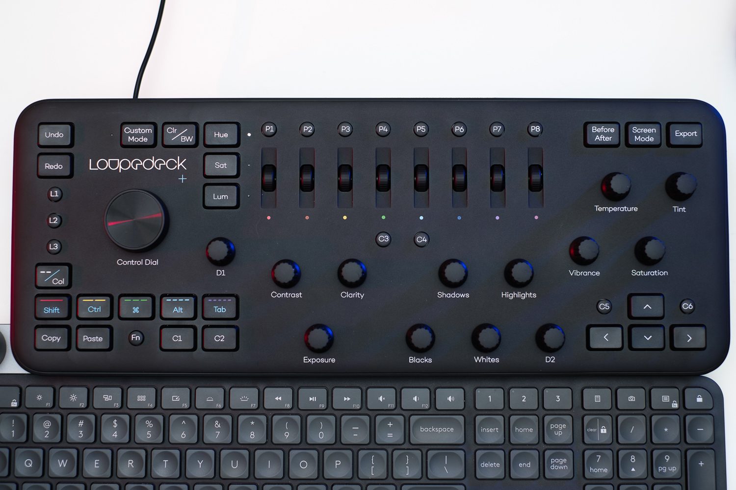 The Loupedeck Plus custom keyboard will make you feel like a pro
