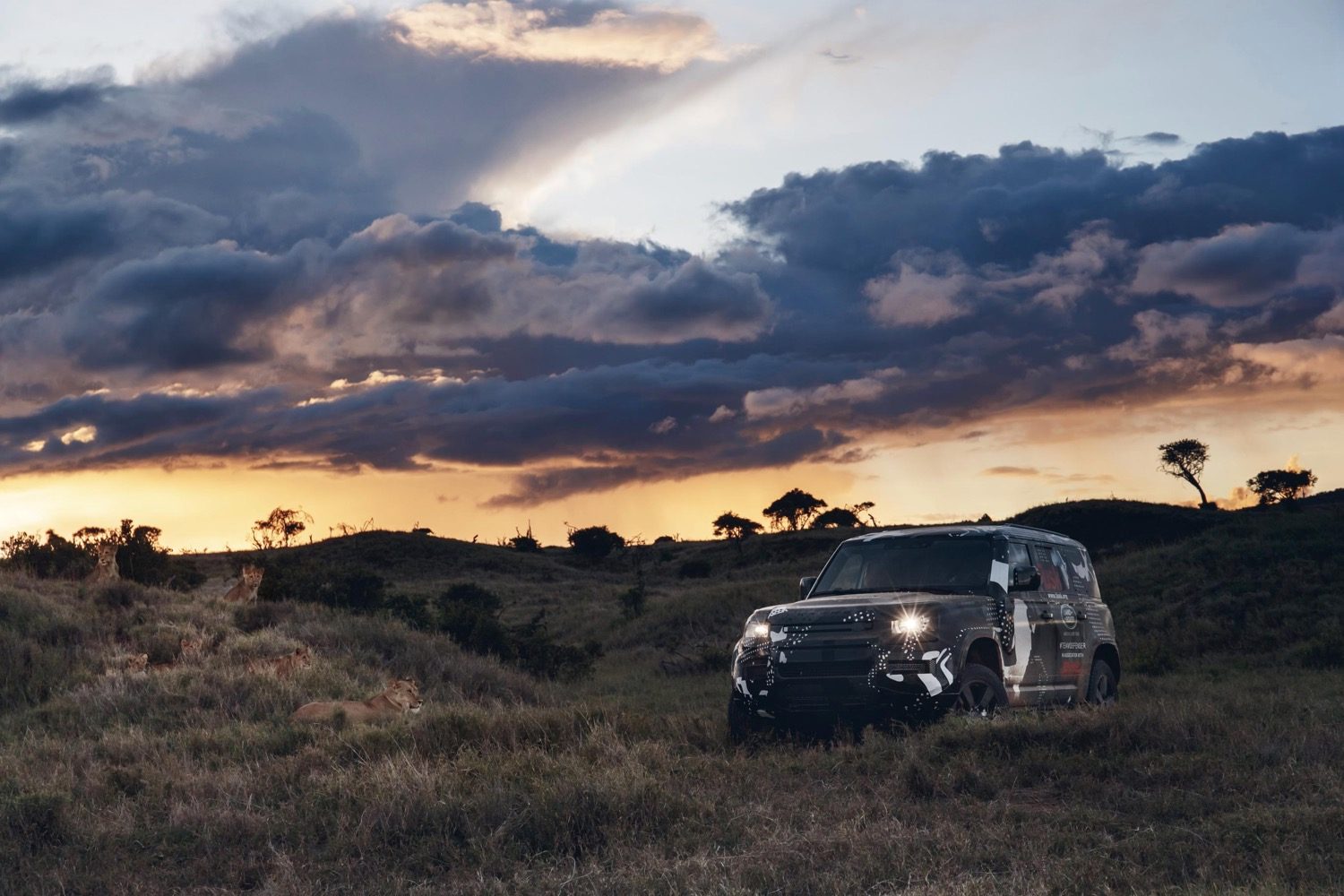 Land Rover Defender testing in Kenya