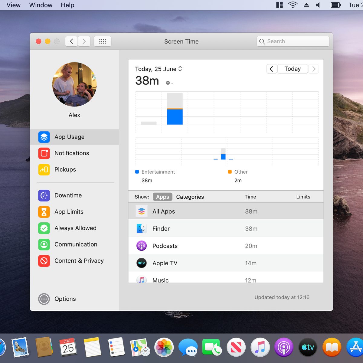 Screen Time | MacOS Catalina Hands-on