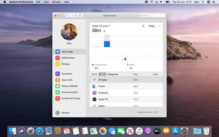 Screen Time | MacOS Catalina Hands-on