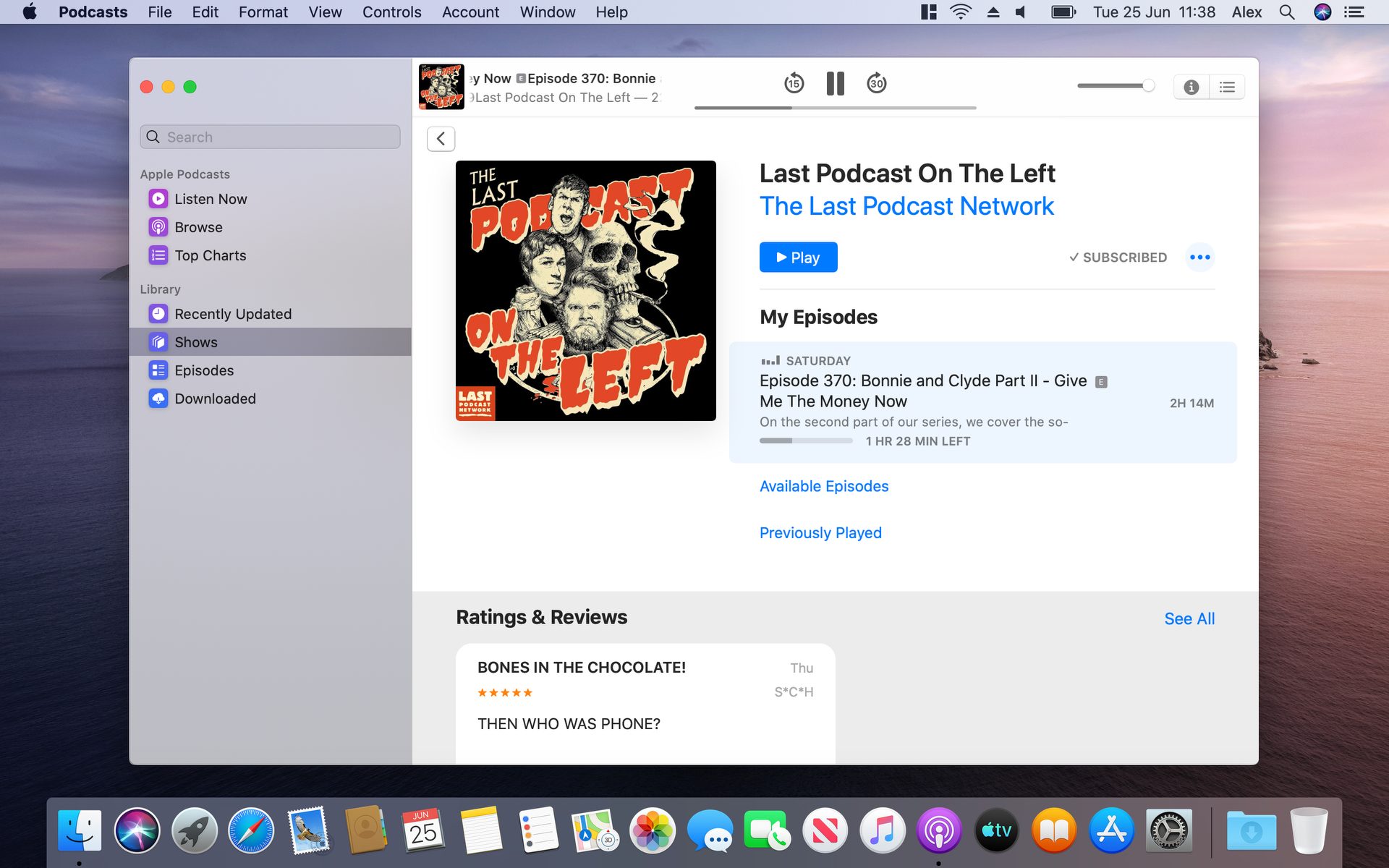 Apple Podcasts | MacOS Catalina Hands-On