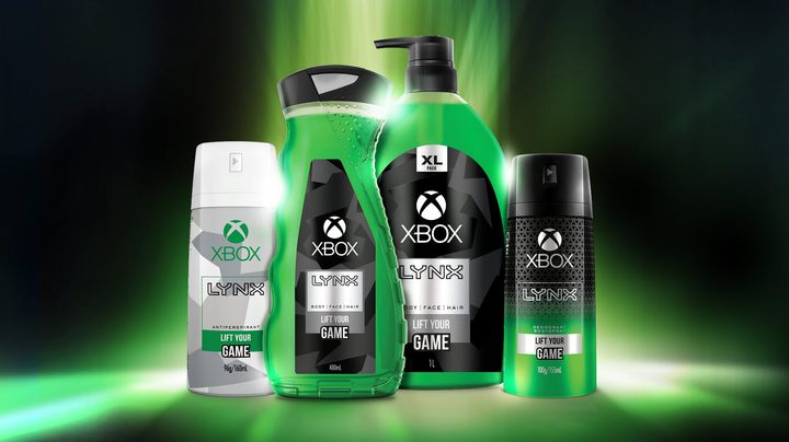 Microsoft Xbox Lynx shower gel body wash spray deodorant Australia new zealand