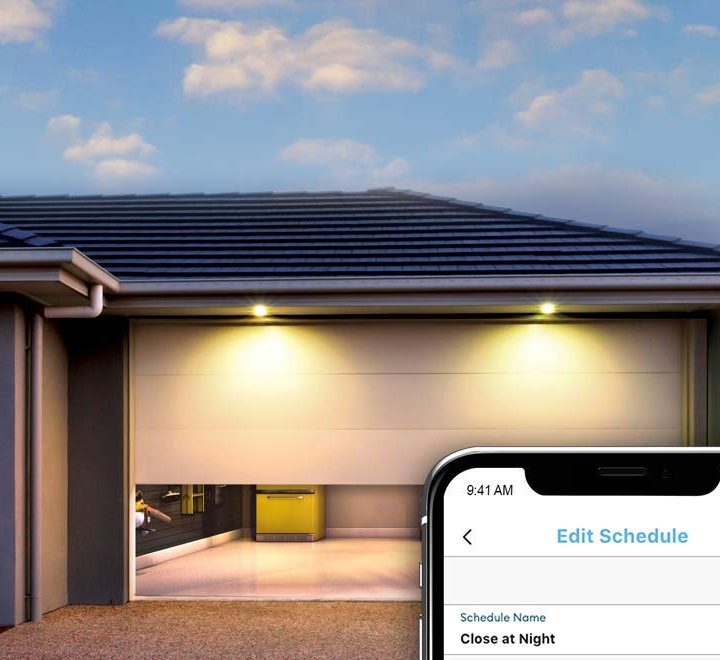 Smart garage door opener