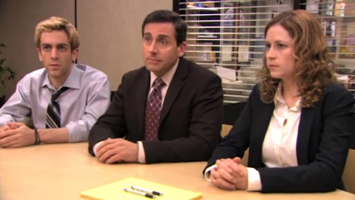 the office Broke