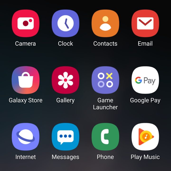 Galaxy S10 tips - app tray