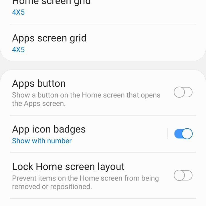 Galaxy S10 tips - app tray